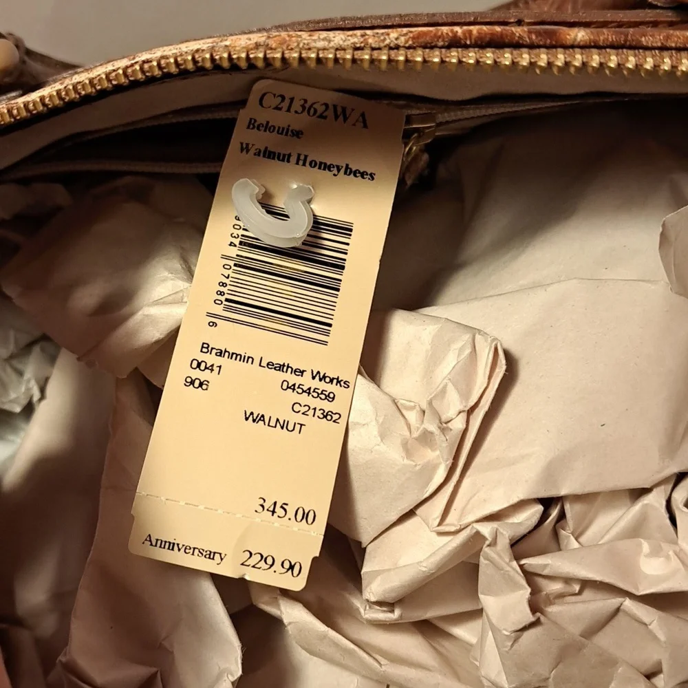 Brahmin Belouise Walnut Honeybees - Picture 8 of 16